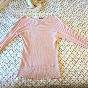 Light pink tunic sweater
